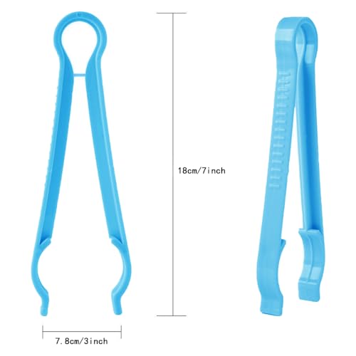 3 stuks Baby flessentangen, Multifunctioneel Skid Bottle Clips Non-Slip Voeden Bottle Clamp Sterilized Tang Hot Bottle Holder Anti-scalding Bottle Clips voor baby's pasgeboren peuter