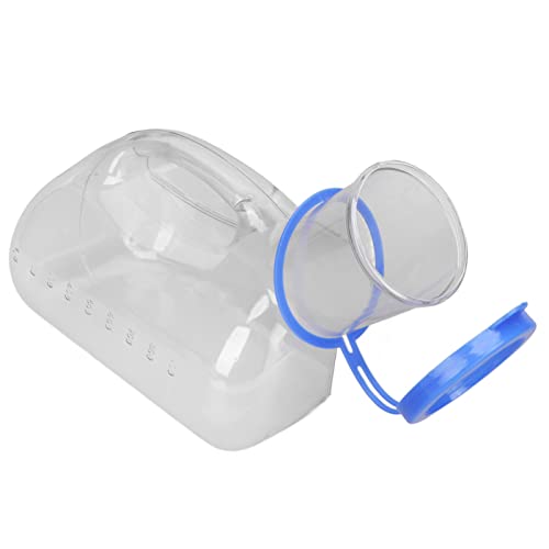 Portable Urinal voor mannen, 1000 ml, Good Seal, Dikke Plastic, Geschikt voor ouderen, patiënten, reizigers 3