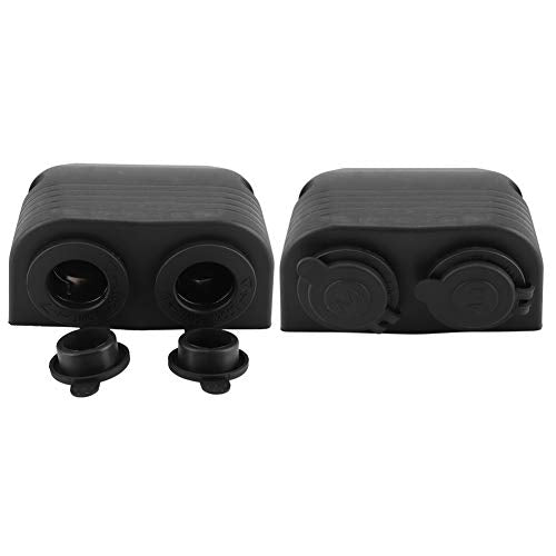 Auto Sigaret Lighter, 12V 24V Waterdichte Marine Motorfiets Lighter Socket voor Boat Car Truck RV ATV, Oppervlaktemontage
