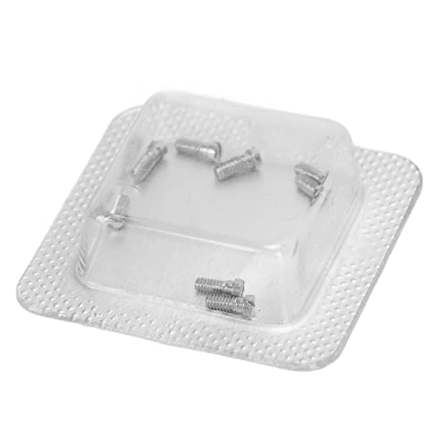 Vervanging van 8 horlogeschroefjes, roestvrij stalen horlogeschroef voor Santos horloge, Precisie Reparatie Onderdelen, Gemakkelijke installatie (L)