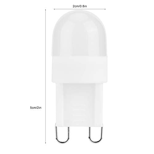LED Bulb, 10 PCS 1.5W G9 basis LED Bollen Kleine Bi-Pin basislamp voor Chandelier Binnenverlichting 230V 5