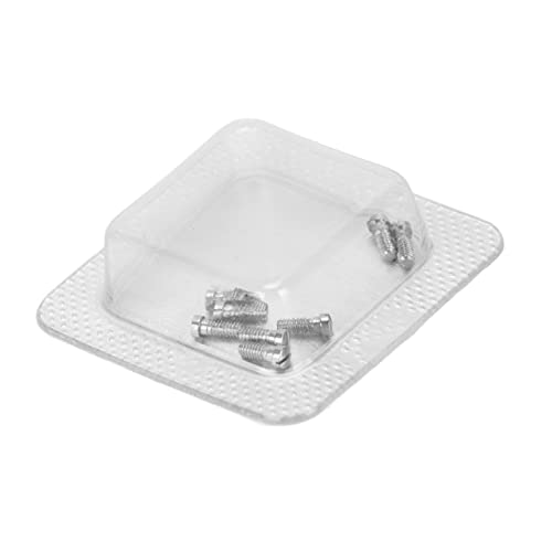 Vervanging van 8 horlogeschroefjes, roestvrij stalen horlogeschroef voor Santos horloge, Precisie Reparatie Onderdelen, Gemakkelijke installatie (L) 4