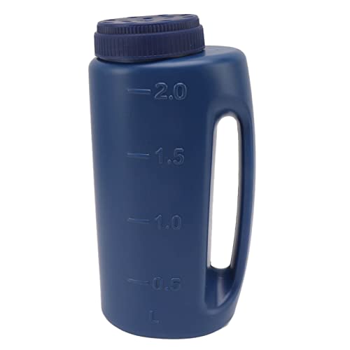 Handspreider Shaker Portable Meststrooier Multifunctioneel voor Zaden, Zout, Mestmiddel, Diatomeeënaarde, Defrost, Smelten Ice Etc Etc (Blauw) 4