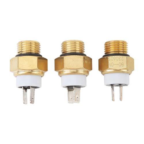 3Pcs M16x1.5MM Coolant Fan Tempure Sensor Switch voor CB250, CB600, CBR600, CB900 & Meer