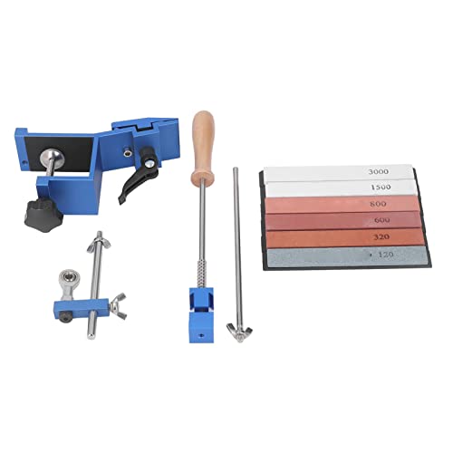 Mesverscherper met vaste hoek, Quick Clip Mes slijpset, met 15-40° Verscherping Hoek en 15° Vaste Hoek, met 6 Whetstones