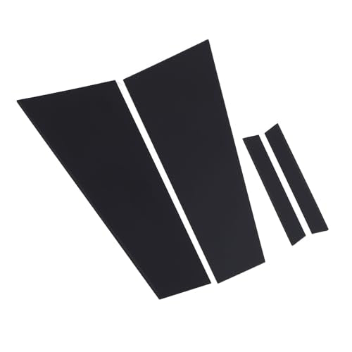 KIMISS Glossy Black Pole Cladding voor CLS W219 2006----...High Strength PC Windows Luxury Mirror 5