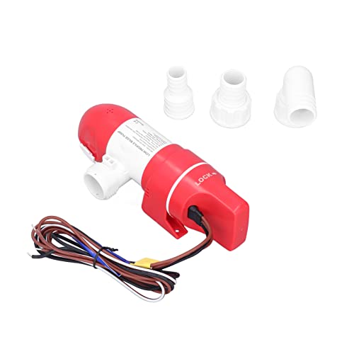 12V 1100 GPH Boot Kielpomp, Elektrische Bill Pump, Automatische 360 graden Bill Pump, Roestvrij stalen Bill Pump voor boten, Low Bill Pump, Boot Accessoires