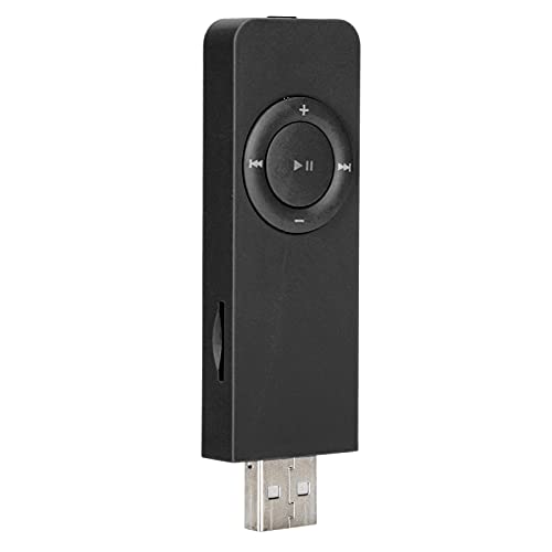 MP3 speler met Usbmp3 MP4 spelers, Mp3 muziekspeler draagbare muziek media MP3 speler met Lanyard om te luisteren naar muziekzwart (Tbestbnxgmu58ht-11)