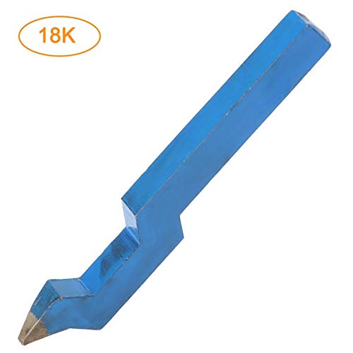 Sieraden Stempel,Metal Stamp Stamp Steel Stamping Tool gebogen Design Markering Tool voor sieraden vorm ring armband Ponsen metalen sieraden metalen stempelgereedschap(18K) 5