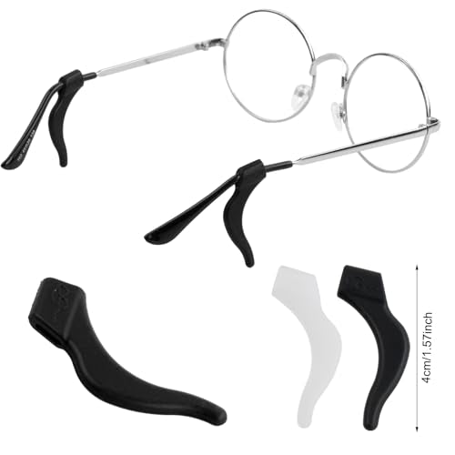 16 paar anti-slip bril-oorbeugels, anti-sliphouderhoezen, brillenpootjes, siliconen brillenpootjes, beoordeling voor zonnebril, leesbrillen 5