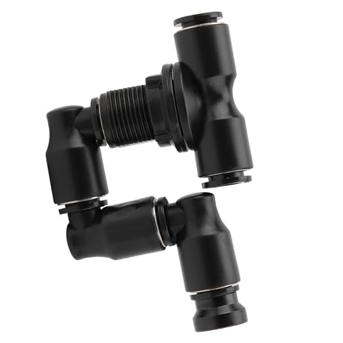 Black Mist Spray Nozzle voor Rainforest Terrarium - Universele koeling en vochtigheid Fogger voor Reptiel Ecosysteem 4