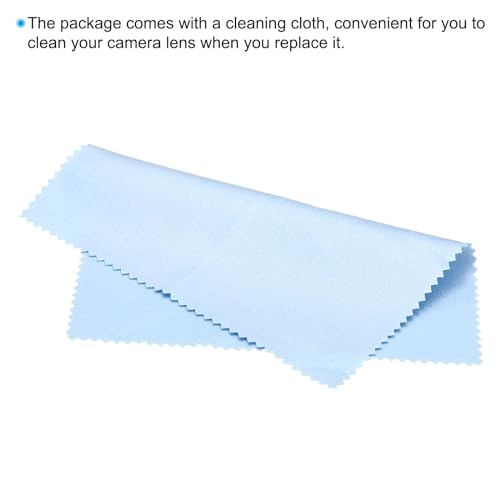 43mm-39mm metalen Lowering Ring met reinigingsdoek, 2st Camera Lens Filter Adapter Ring Aluminium Filter Adapter Ring voor Camera Ones, Cap, Zwart 5