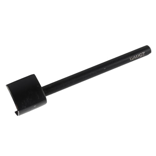 V Vorm Cutter Punch, Gereedschap Staal Leder Halfcirculaire Cutter Punch Belt voor ambachten Belt Belt DIY Ambacht Naaldwerk Project Lederen Gereedschap (25mm)