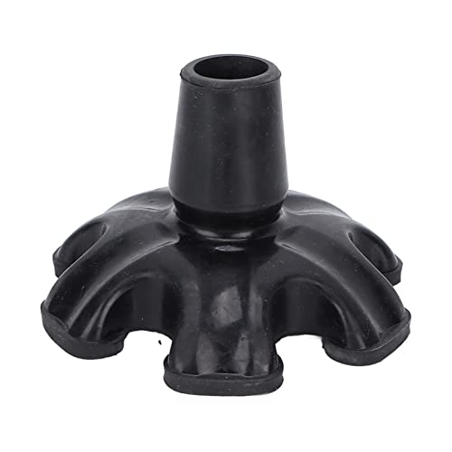 Siliconen Walking Stick Tip, 6 Pijlers Ontwerp Non-slip Traction Base Sterke stabiliteit Stool Tips, 22mm Walking Sticks Voetkussen Zware Rubber Thicker Walking Stick Stool Points