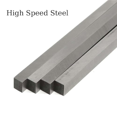 HSS draaibank gereedschap bit, vierkant draaibank draaiend gereedschap vlieg Cutter wit stalen staaf voor het graveren boren - 3mm x 3mm x 200mm 4