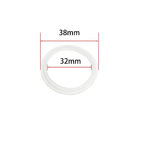 Verpakking van 4 O-Ring Lip Afdichting, 32 mm, Wastafel Afvoer Afdichting, Badstopper, Schroefverzegeling Ring, Rubber huidring, Wastafel Stopper, Pop-Up Valve Washer, Drain Fitting