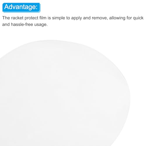 Tafeltennis Racket Rubber Beschermfolie Pack van 20 Zelf-Adhesive Ping Pong Paddle Beschermende Film Accessoires Transparant 4