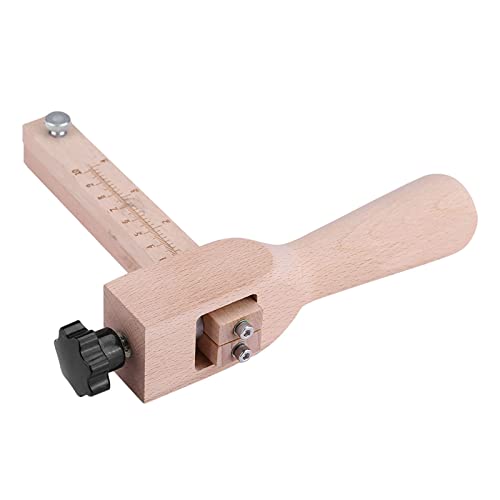 Verstelbare riem Houten lederen riem snijgereedschappen doe-het-zelvers gereedschap snijden met 5 bladen 3