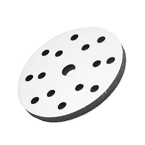 150mm Zachte Pad Savers + Schuren Zachte Pad, Diameter Zachte Buffer Sponge Interface Kussen Pad voor Schuren Pad 150mm (15 holes) 5