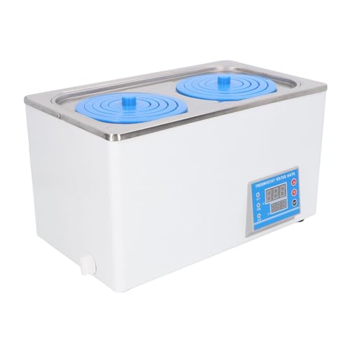 Digitale waterbadverwarming, 7L Digitaal Laboratorium Thermostatische waterbaden met instelbare baden, 600W Verwarming Waterbad met constante temperatuur, Waterbaden 3