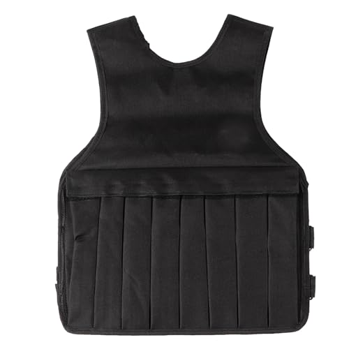 Sport Oefening Fitness Vest 20 kg Laad Zwart Gewicht Vest 20K G Vest Training