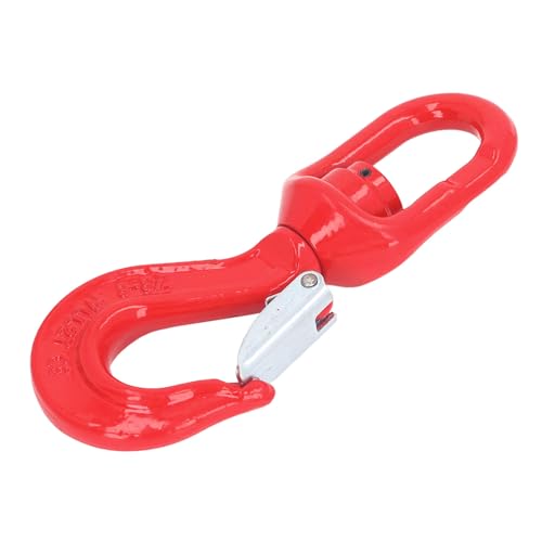 2 Ton Swivel Hook Heavy Construction Alloy Steel 360 Degree Swivel Hoist Hook Hoge temperatuur Quenching Verhard en versterkt Geschikt voor Crane Hoist 3