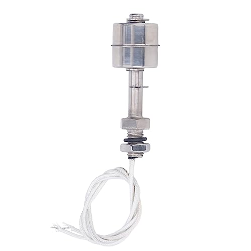 Roestvrij staal Liquid Level Float Switch Sensor voor Waterolie 10mm Stroke 0 tot 220V 65mm L 3
