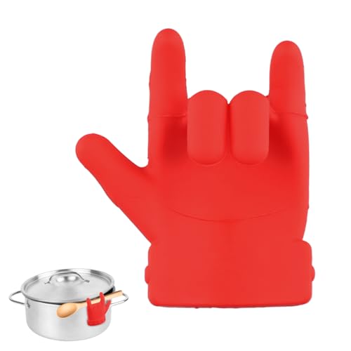Koken Lepelhouder Siliconen, Koken Lepelhouder, Pan Lid houder Keuken, Rode Lepel houder koken deksel houder, Creativiteit Keuken Gadget voor de Fornuis