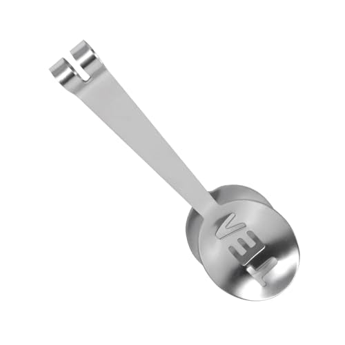 12CM Stainless Steel Tea Bag Tongs Squeezer Stainer Grip Thee Bag Stainer Clips Herb voor thuis keuken ambachtelijk gereedschap