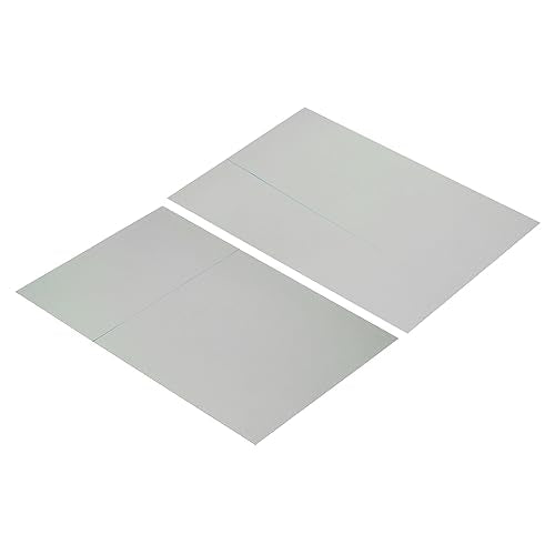 12 inch gepolariseerde folies, 2 stuks Zelfklevend Polariseerfilter Lineair Polariseerfilter 10 x 6,8 inch voor Schermfotografie Verlichting, 0/90 Degree