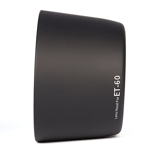 Sun Hood Black Professionele vervanging ET60 Lens Hood voor F/4-5.6 75-300mm f/4-5.6 USM voor 5