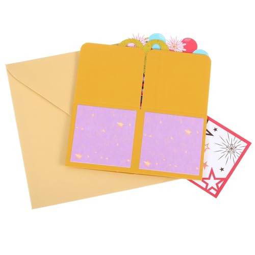 Verjaardagskaart 90e verjaardag, verjaardagskaart Cadeaukaart Grappig Gelukkige verjaardag Sweet 3D met wenskaart en envelop, gouden foil 4