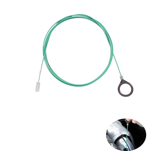 Reinigingsborstel voor schuifdak, afvoerreinigingshulpmiddel, afvoerborstel, 300 cm afvoerborstel, geschikt voor het reinigen van zonnedaken, benzinetanks en afvoeren