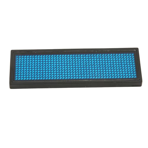 LED Naam badge Tag blauw programmeerbaar 4 helderheid met magnet voor hotel restaurants 4