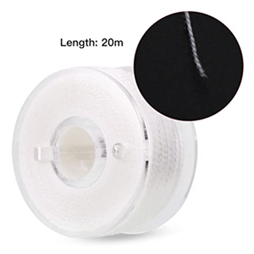 3Pcs Vistape, Portable Water Oplosbare PVA White Bait Line Funnel System 20M Fishing String Tape Tool Accessory