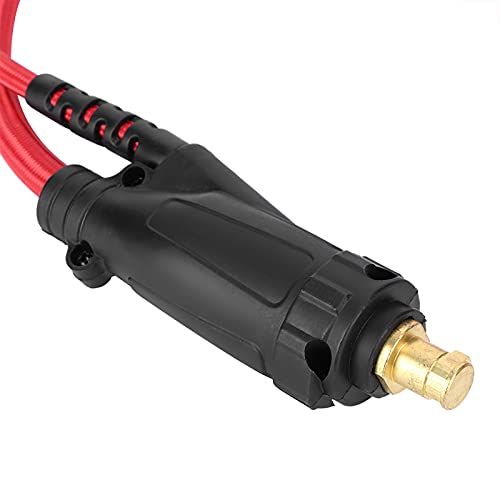 Lasstok, NP17 TIG Toorts 4m TIG Lasser Argon Arc Soldeergereedschap, 13.1ft Rood-rood draagbare lichtgewicht TIG lasbrander 3