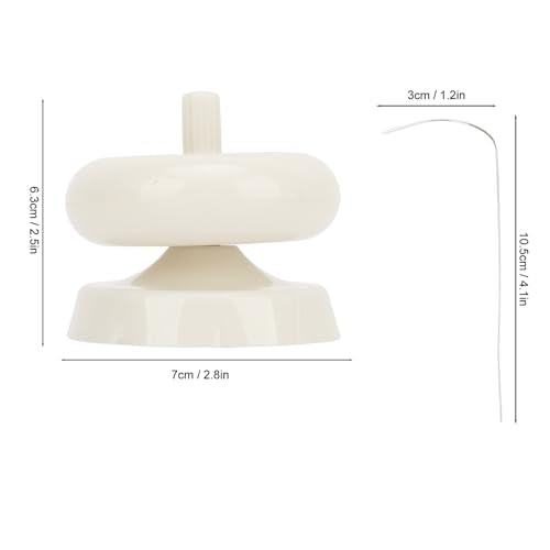 Kralen Spinner, Kralen Spinner voor sieraden maken Noiseless Stable Plastic Quick Kralen Bowl met Naald voor DIY Zaad Kralen Armband Making Waist Armbanden Ketting 4