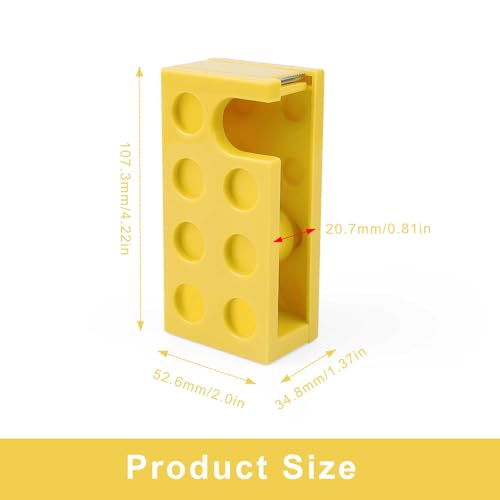 Kleefbanddispenser, bouwblokdispenser, voor desks, restaurants, bloemenwinkels en studiekamers