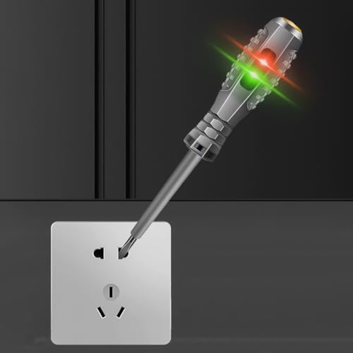 2 Piece Spanning Tester Elektrische Detector Schroevendraaier Testers met Neon Tube 5