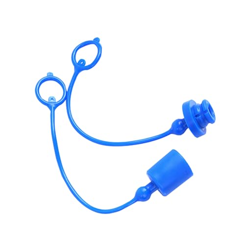 Zee 4 paar Hydraulische Quick Koppelen Mannelijke Stof Cover en Vrouwelijke Plug Cover PVC Rubber Rubber Stof Plugs met Remaining Ring (3/8) 5