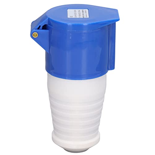 Industriële Socket 3 Pin Waterdicht IP44 Plug 32A CEE 220-250V Blauw) (#11) 4