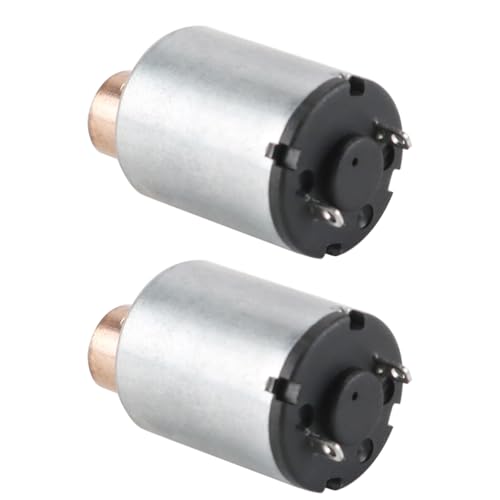 Microvibratie Motor N15, krachtige DC 3V-12V 22x12mm Precisieborstel Motor voor RC modellen, Fitness-apparatuur, Industriële gereedschappen, 5 Pack