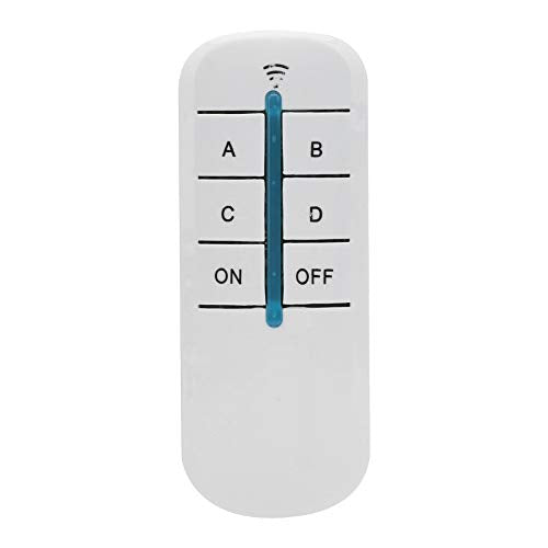 Muur afstandsbediening Switch 4 Manieren AAN/UIT 220V Digitale draadloze wandlichtontvanger Transmitter afstandsbediening switch Afneembare compact receiver Kit 3