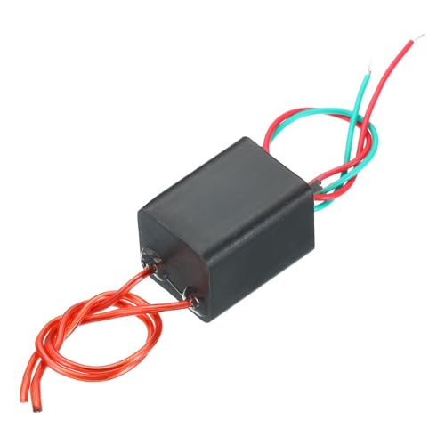 High Voltage Generator, DC 3-6V 20KV Boosting Step-up Power Supply Module Arc Spanning Transformer voor wetenschappelijk experiment, zwart 3
