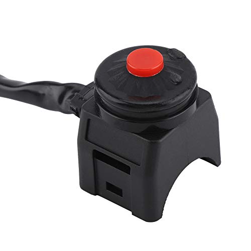 Switch 7/8" 12V Motorfiets handgreep Switch Motorfiets handgreep Start/stop Switch Multifunctionele hoorns Koplampen 22mm Killswitch voor ATV-vervanging Accessoires voor scoo auto 4