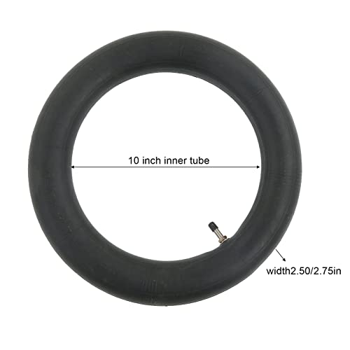 2 stuks 2,50/2.75 10in Inner Tube Shock Absorptie Rubber Scooter Band voor motorfietsen met motorverplaatsingen van 49cc 50cc en 70cc-2 5 10 Inch slang Yuanxing 5