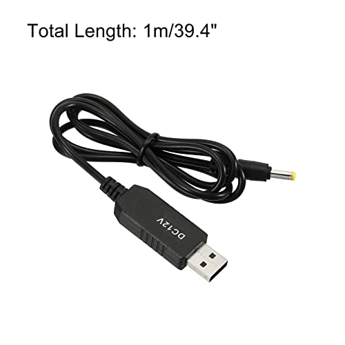 6W 1A USB Step Up Voltage Converter, DC 5V naar DC 12V Voeding Adapter Jack 4x1.7mm Kabel voor Router LED Lamp Speakers