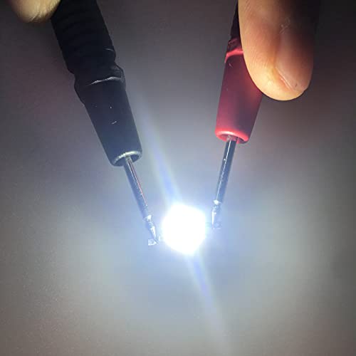 25Stuks 5V LED Chips, 200LM 1W High Power LED Lamp kralen, LED Chips Lampenkralen voor doe-het-zelf Verlichting Fixtures, Zaklampen, Modellering Lichten(Pure White) 4