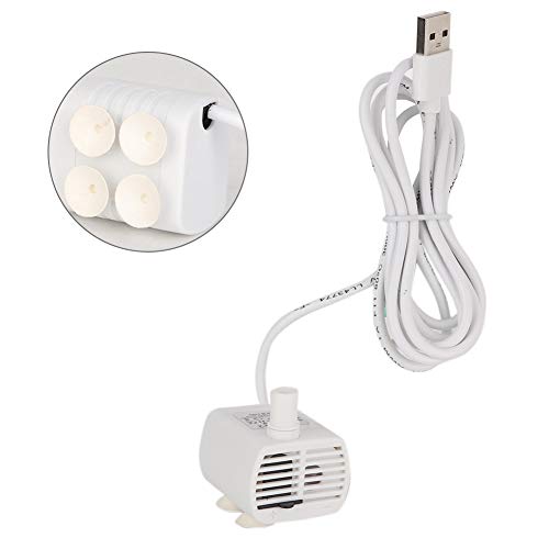 Qcwwy ultralichte dompelpomp Thermoplastische dompelpomp met drijvende switch aangesloten Mini USB Pomp voor Aquarium 5
