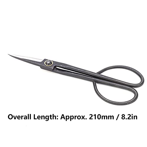 Bonsai schaar lange handgreep SK staal 210Mm snoeischaren voor tuinplanten trimmen, ergonomische en draagbare 5